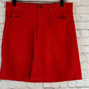 Red Women's Skirt